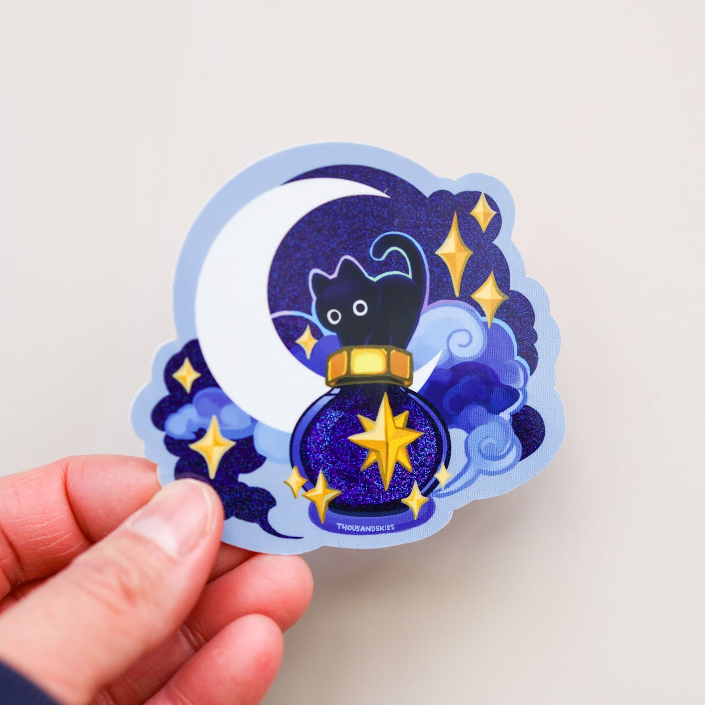 Vinyl Sticker (Holographic) Ink Potion - Deep Sky