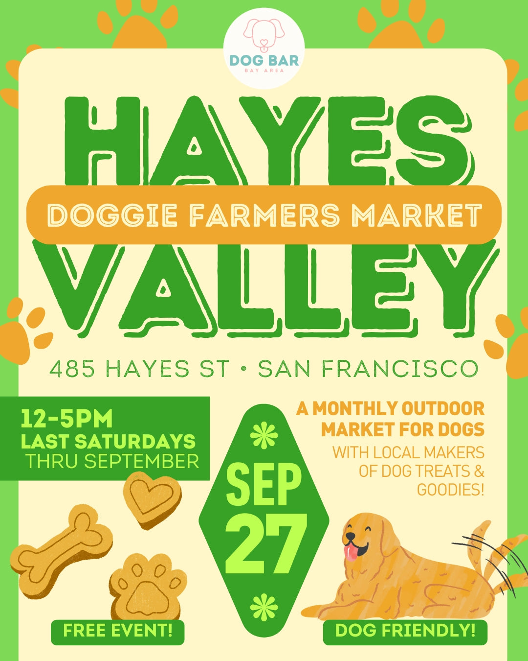 Hayes Valley Doggie Farmers Markets