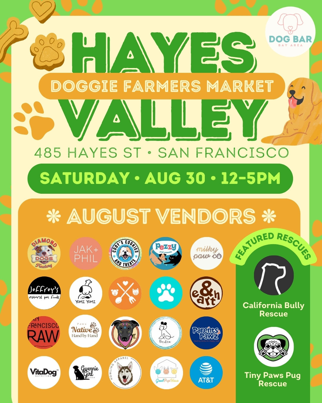 Hayes Valley Doggie Farmers Markets