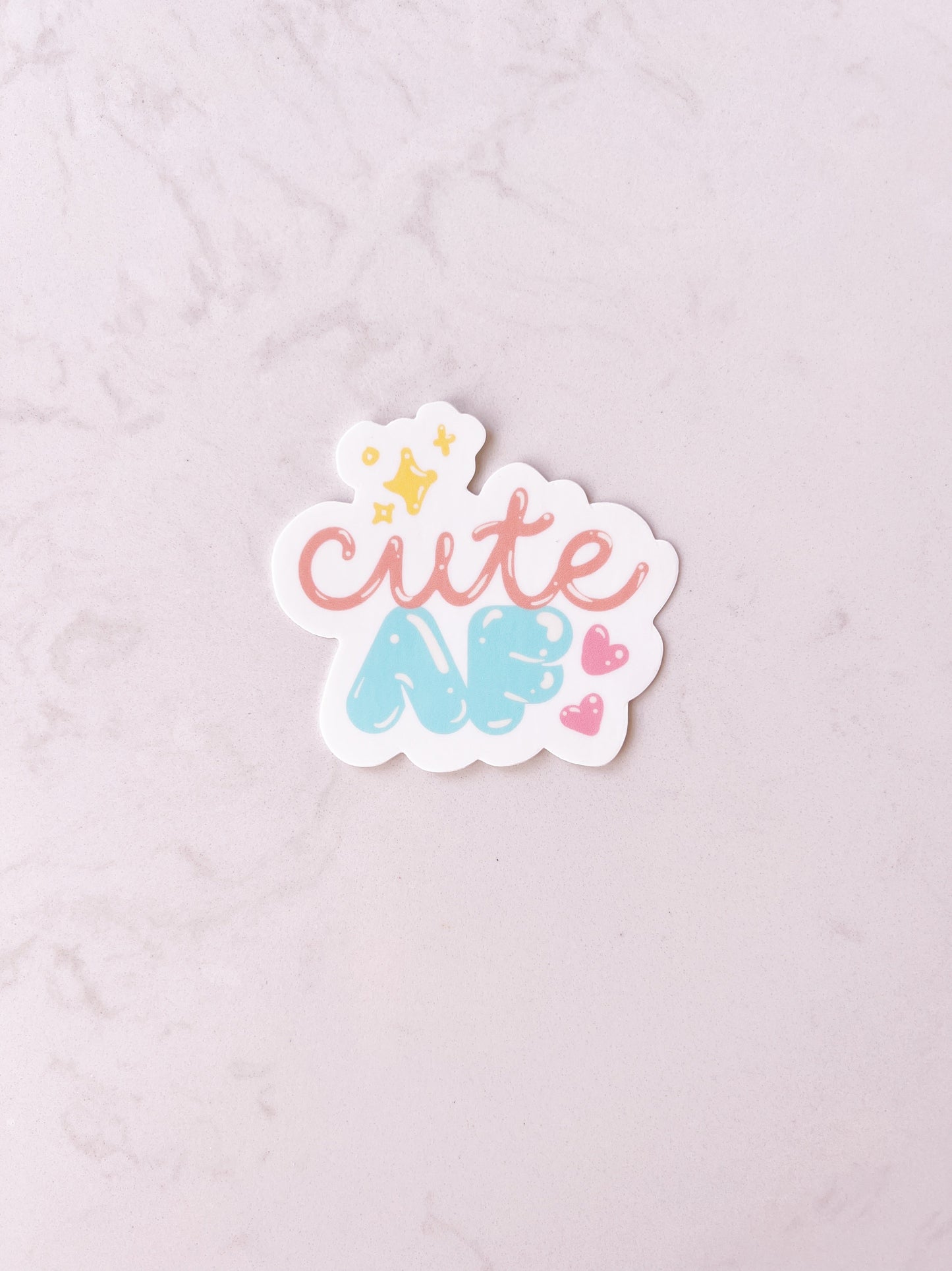 cuteAF Sticker